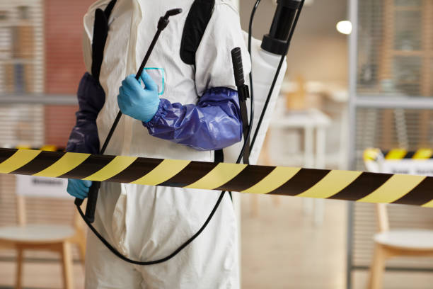 Professional Biohazard technician working in Midland, TX